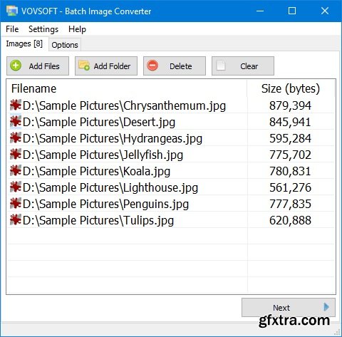 VovSoft Batch Image Converter 1.7