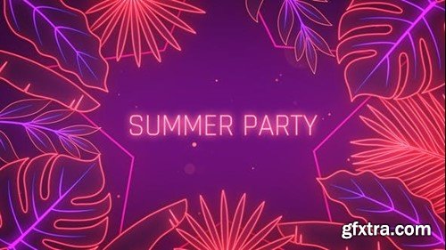 Videohive Summer Party Opener 52556020