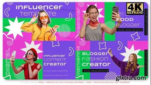 Videohive Influencer Promo - Paper Style 52599511