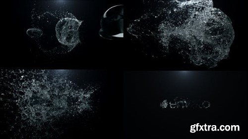 Videohive Water Blast Logo 17308596