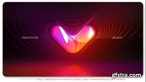 Videohive Strokes Reflection Logo Animation 52592218