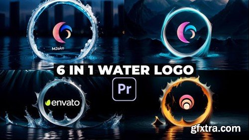 Videohive Water Logo Reveal 52591918