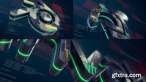 Videohive 3D Techno Logo 2 23151143