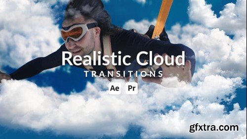 Videohive Realistic Cloud Transitions 52591800