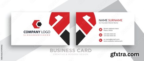 Business Card Vector Background 23xAI