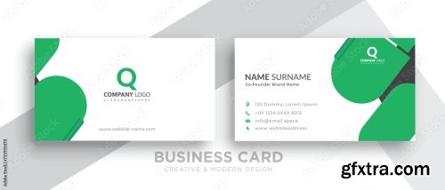 Business Card Vector Background 23xAI