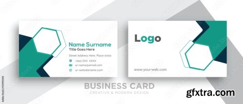 Business Card Vector Background 23xAI