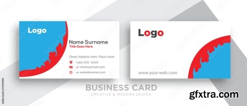 Business Card Vector Background 23xAI