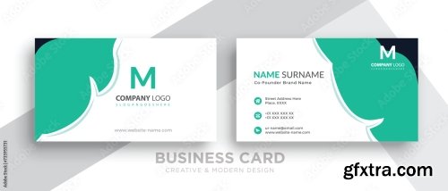 Business Card Vector Background 23xAI