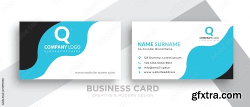 Business Card Vector Background 23xAI