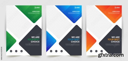 Business Flyer Template Design 21xAI