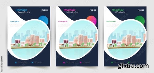 Business Flyer Template Design 21xAI