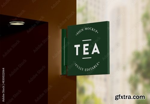 Sign Mockup 15xPSD