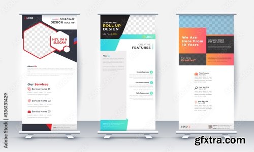 Business Roll Up Banner Design 2 14xAI