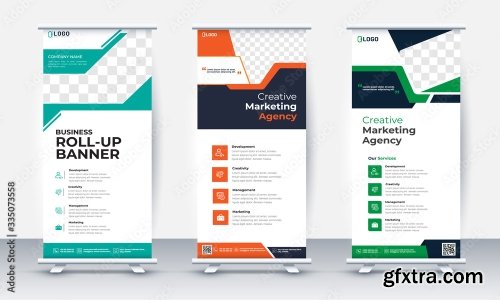 Business Roll Up Banner Design 2 14xAI