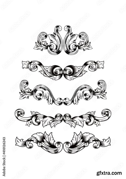 Hand Draw Decorative Background Pattern 11xAI