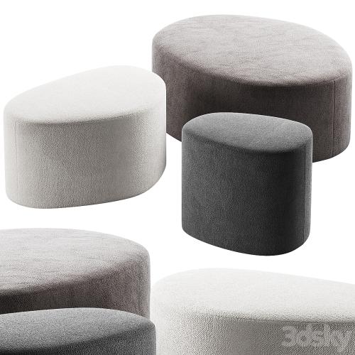 284 seating pouf Swole Ottoman by bludot 00