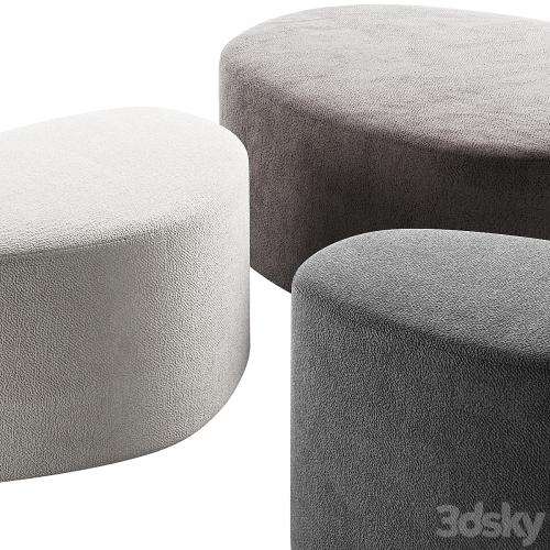 284 seating pouf Swole Ottoman by bludot 00