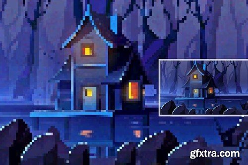 Pixel Art Studio - Pixel Art Effect Action 6WCZBBE