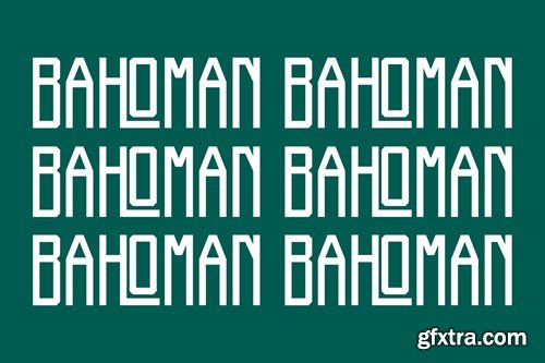 Bahoman - Sans Serif ZSEYHAN