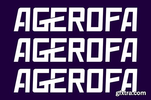 Agerofa - Sans Serif 3AFF6KK