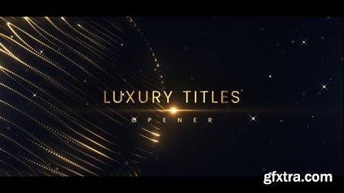 Videohive Luxury Titles Opener 52611625