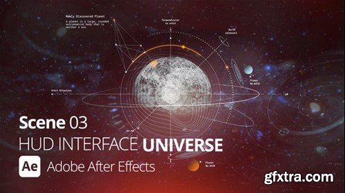 Videohive HUD Interface Universe 03 Ae 52609404