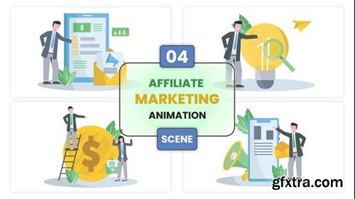 Videohive Affiliate Marketing illustration Scene 52609778