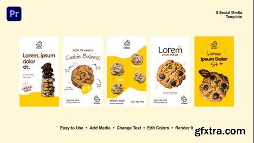 Videohive Cookies Instagram Reels 52605881