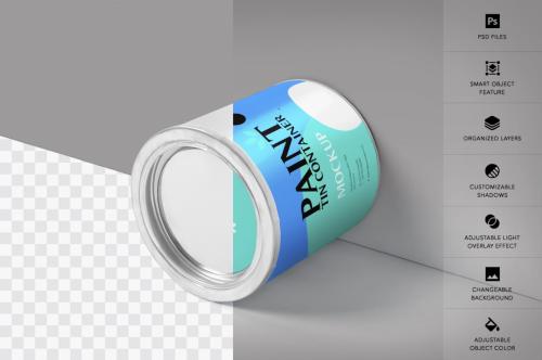 Tin Can Mockup