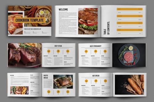 Cook Book Magazine Design