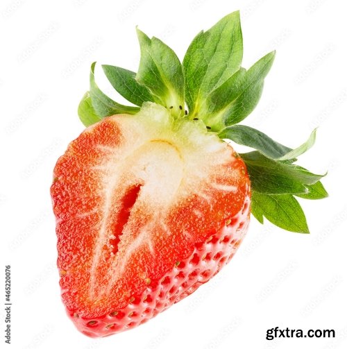 Strawberry Isolated On A White Background 2 20xJPEG