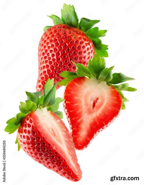 Strawberry Isolated On A White Background 2 20xJPEG