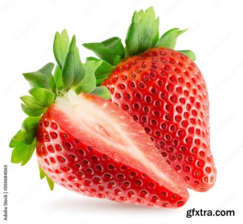 Strawberry Isolated On A White Background 2 20xJPEG