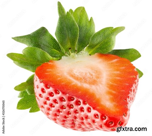 Strawberry Isolated On A White Background 2 20xJPEG