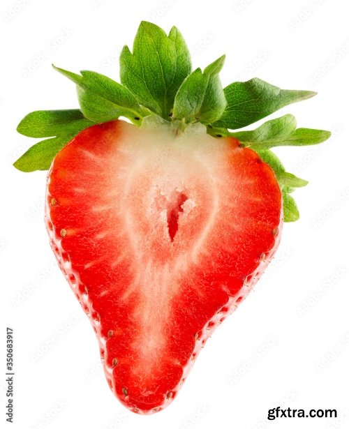 Strawberry Isolated On A White Background 2 20xJPEG