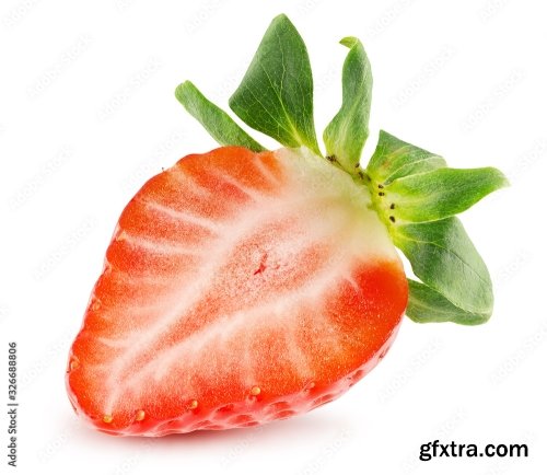 Strawberry Isolated On A White Background 2 20xJPEG