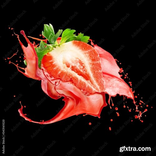 Strawberry Isolated On A White Background 2 20xJPEG