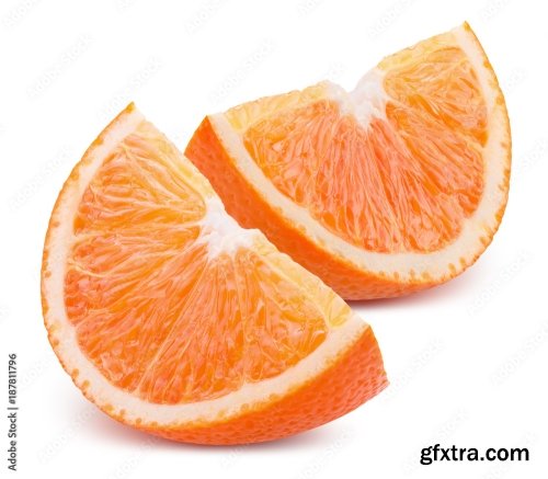 Orange Isolated On A White Background 4 19xJPEG