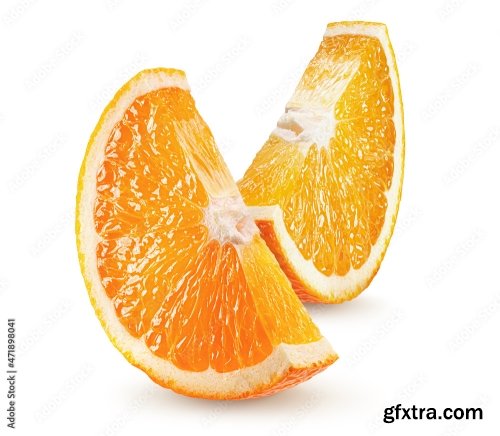 Orange Isolated On A White Background 4 19xJPEG