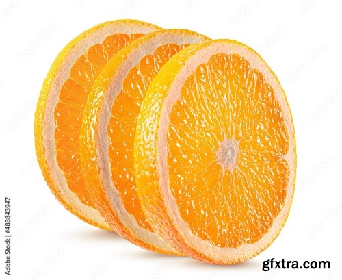 Orange Isolated On A White Background 4 19xJPEG