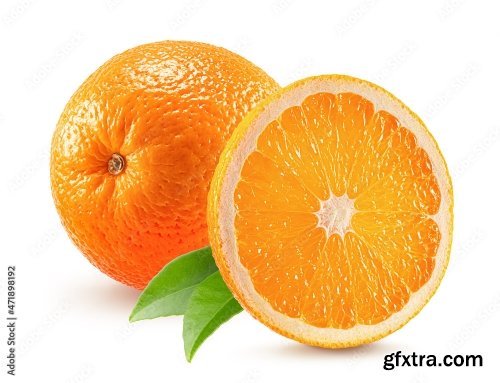 Orange Isolated On A White Background 4 19xJPEG