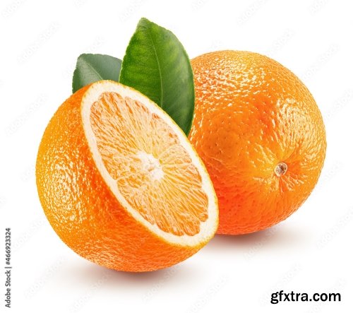 Orange Isolated On A White Background 4 19xJPEG