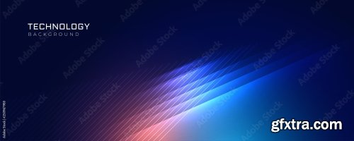 Abstract Technology Particles Mesh Background 6xAI