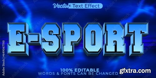 Vector Text Effect Editable Alphabet 18 20xAI