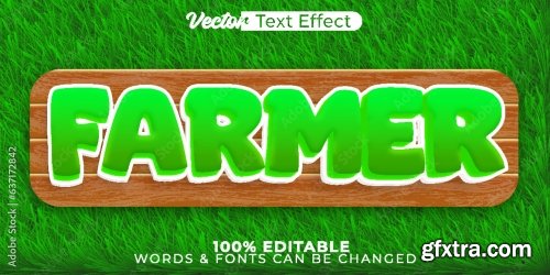 Vector Text Effect Editable Alphabet 18 20xAI