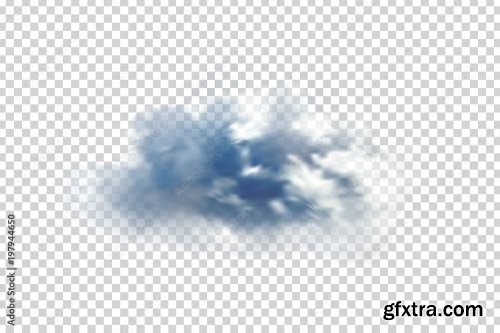 Cloud On The Transparent Background 6xAI