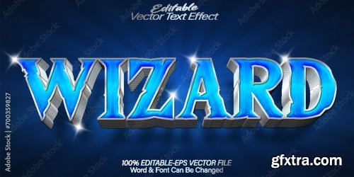 Vector Text Effect Editable Alphabet 52 17xAI