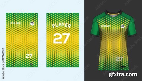 Soccer Jersey Mockup For Football Club 25xAI