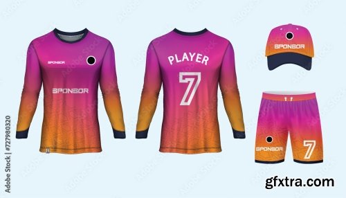 Soccer Jersey Mockup For Football Club 2 25xAI